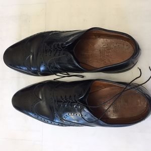 Allen Edmonds "LGA" Wingtip Oxfords 12.0 B Black
